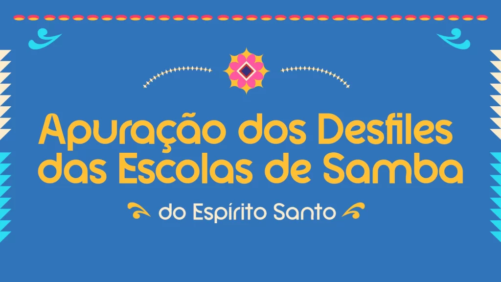 A transmissão será na quarta-feira (26) a partir das 16 horas, direto do Sambão do Povo, e vai revelar as campeãs do Carnaval capixaba.